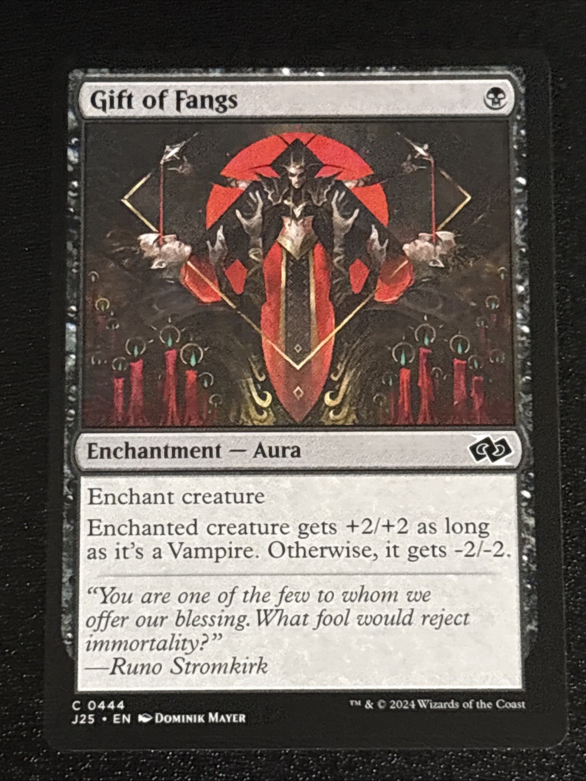 MTG Foundations Jumpstart Gift of Fangs 0444 NM
