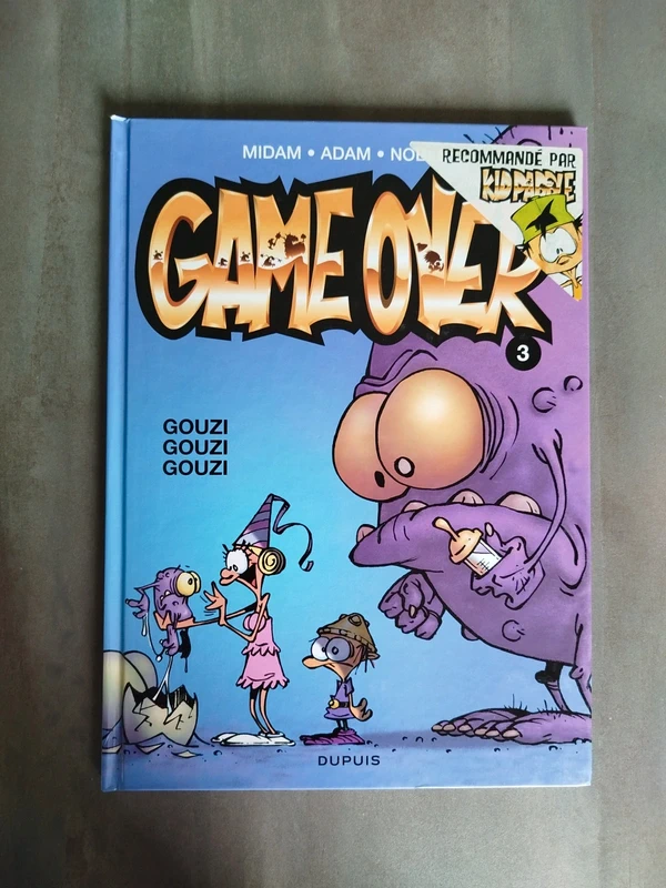 BD Game over tome 3 Gouzi Gouzi gouzi