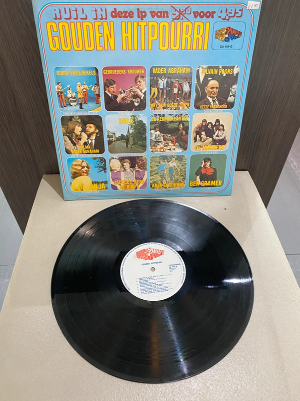 Vintage lp Gouden Hitpourri - Nederlandstalig jaren 70 -