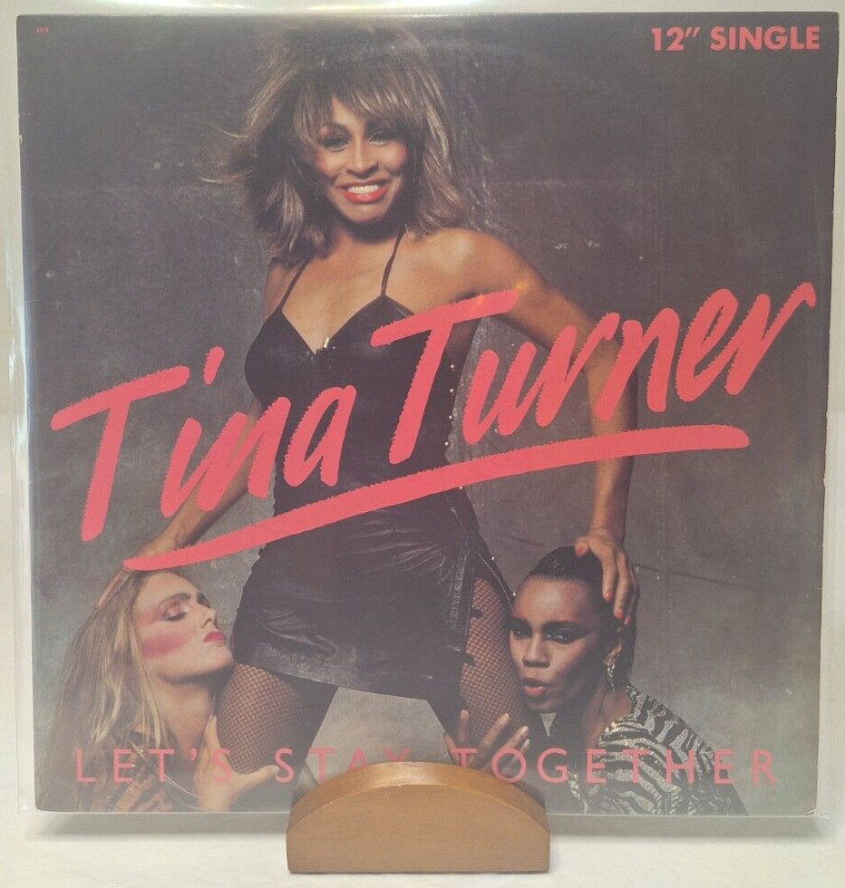 TINA TURNER - LET'S STAY TOGETHER - 12" VINYL SINGLE Fast Combined Shipping 