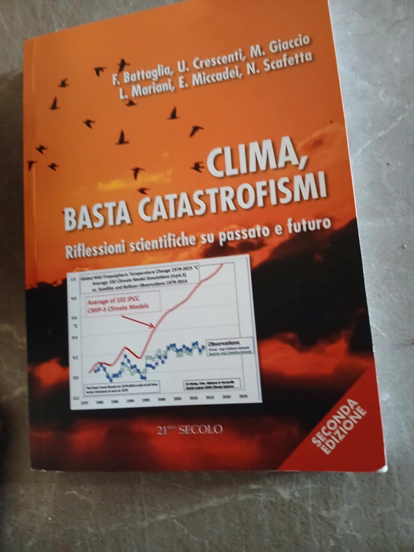 Clima,basta catastrofismi,riflessioni scientifiche su passato  e  futuro..