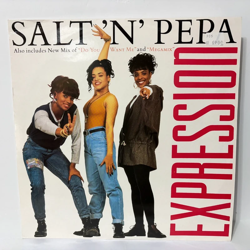Maxi Single 12" - Salt'n'Pepa - Expression