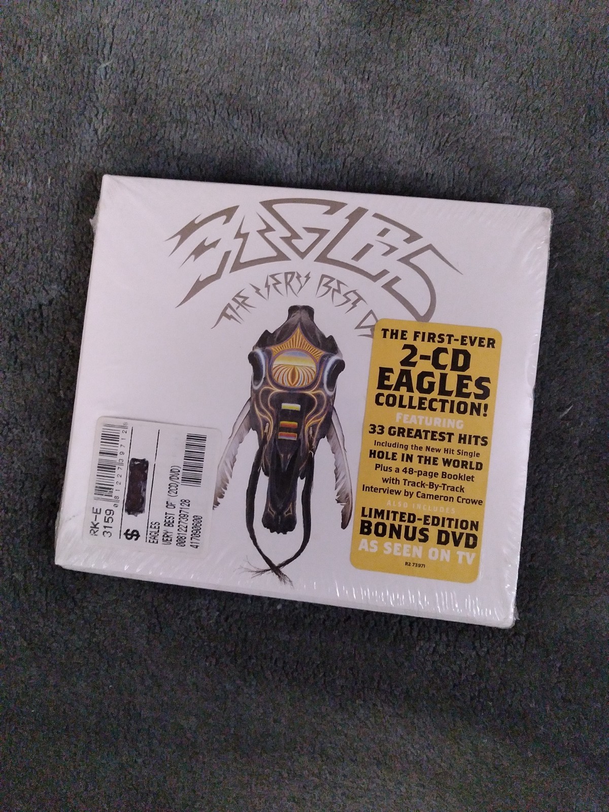 The Very Best Of - Eagles (CD) 2003 W/ Bonus DVD - Brand New 