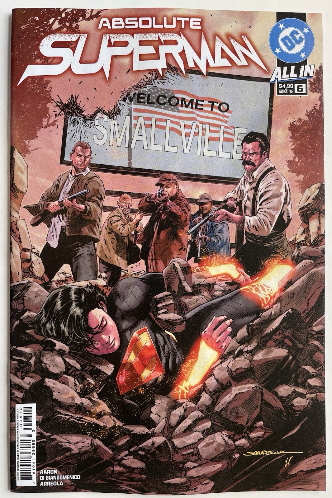 Absolute Superman #6 (2025) 2nd Printing DC Comics