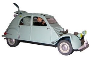 MOULINSART Tintin  "2Cv" From "The Castafiore Emerald" Scale Model 33 2017