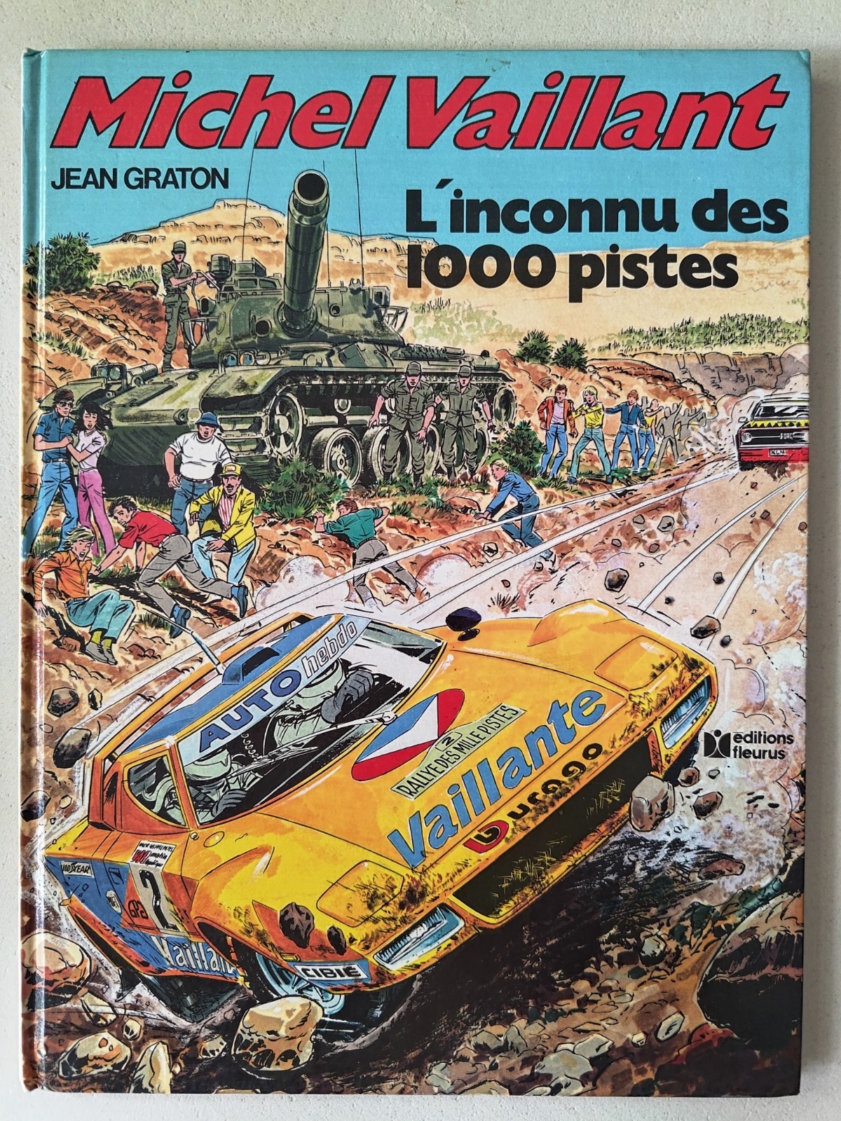 GRATON - MICHEL VAILLANT T.37 : L'INCONU DES 1000 PISTES - E.O. 1980