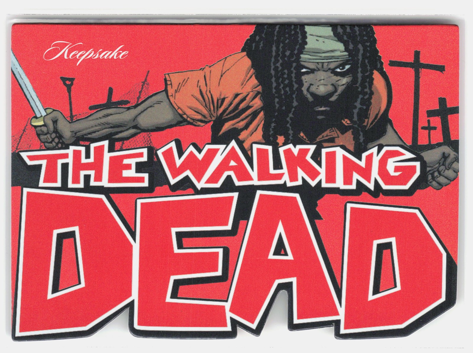 2026 Keepsake Walking Dead #154 Die Cut Michonne