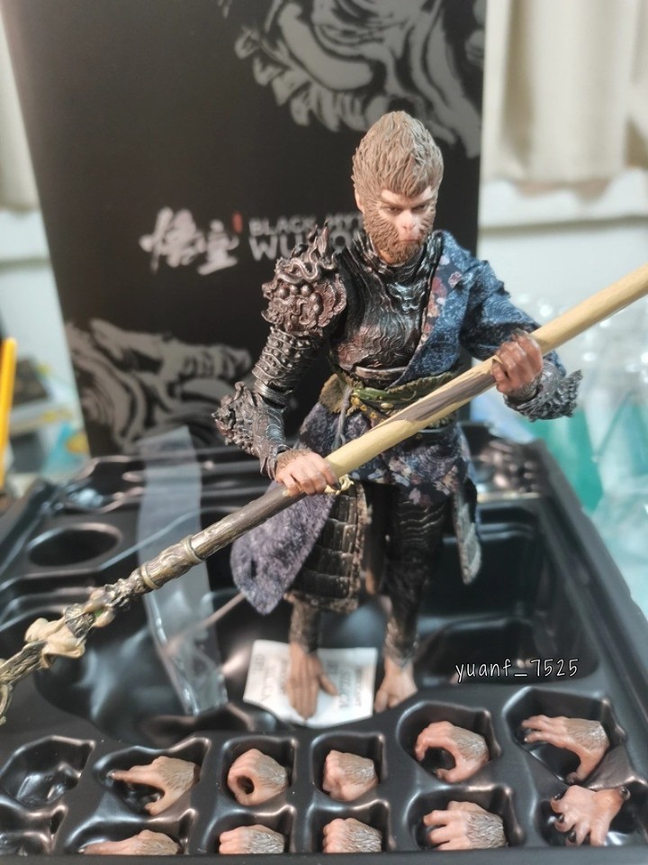 Figurina INART MAG G0002P Black Myth WuKong The Destined One 1/12 Premium Ver regalo