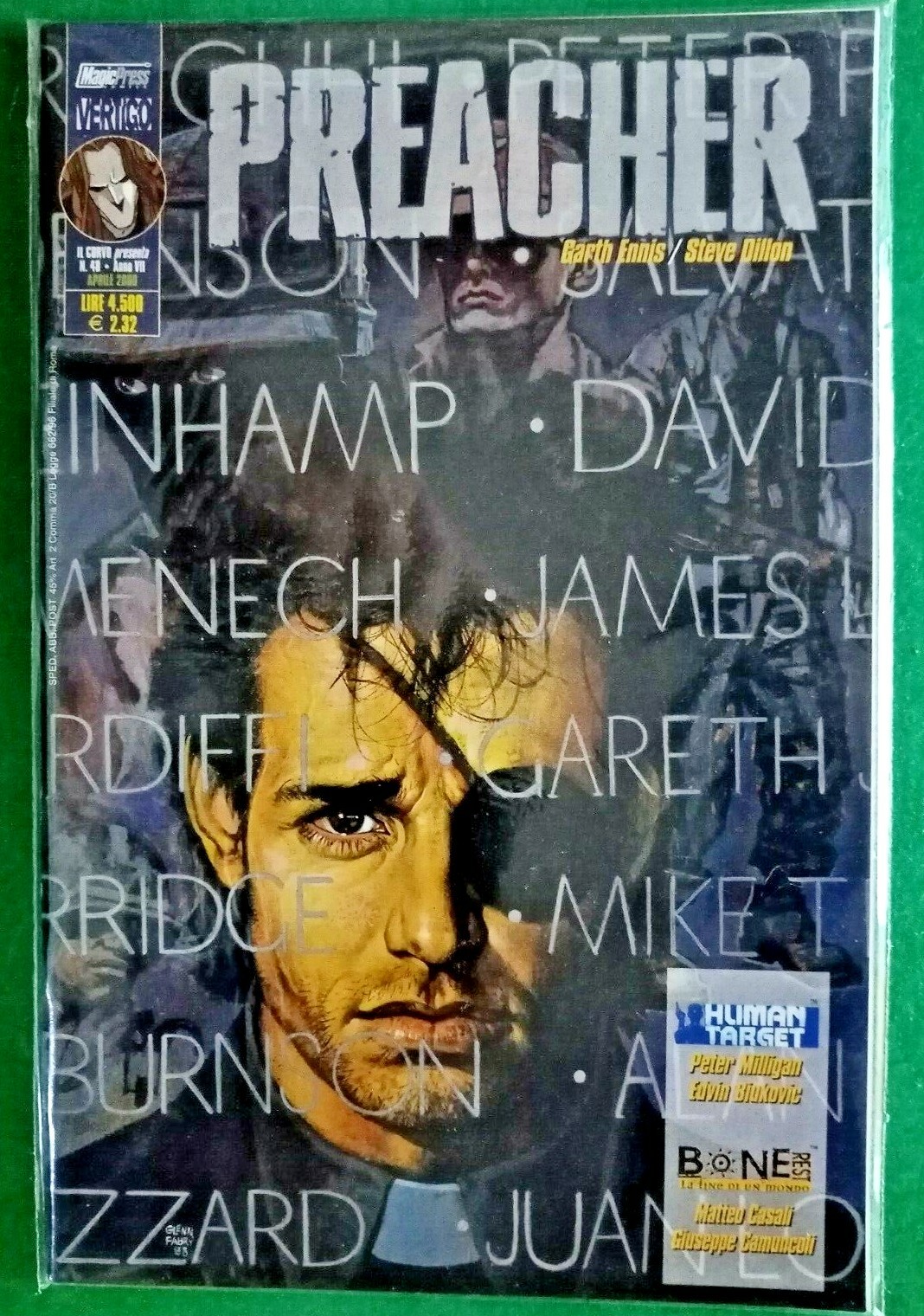  FUMETTO MAGIC PRESS-VERTIGO , PREACHER N.48- NEW/EDICOLA/PERFECT-RIF.4961