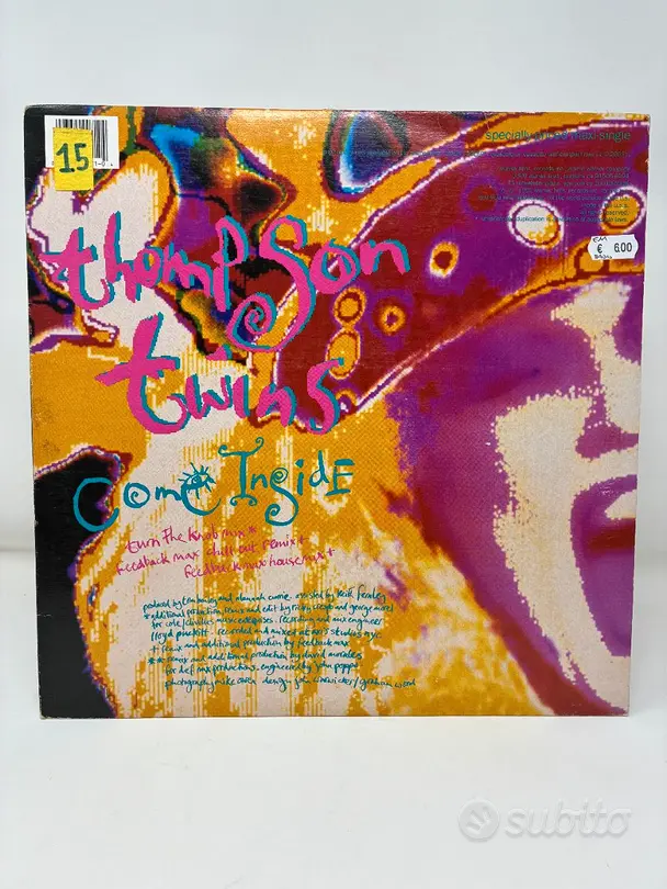 Thompson Twins - Come Inside / The Saint 1991