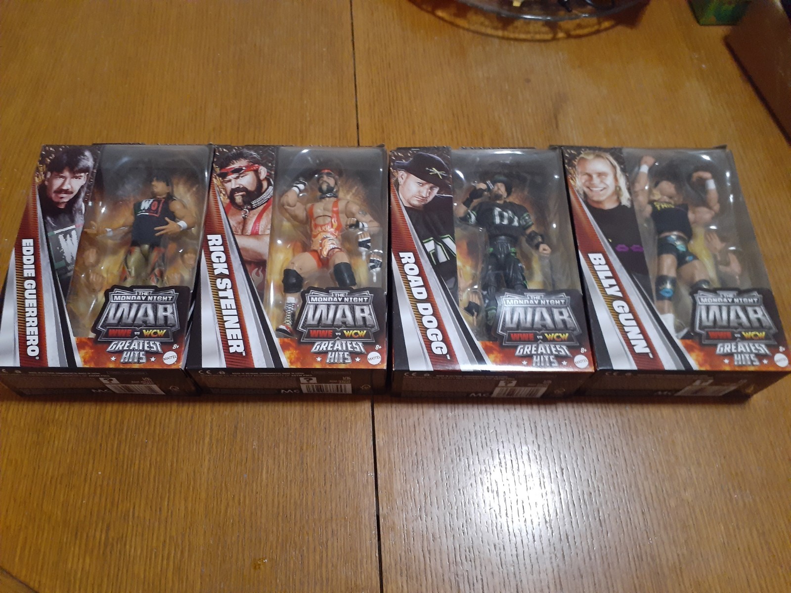 WWE Elite Monday Night Wars Greatest Hits Series 3 set completo mai aperto con BAF