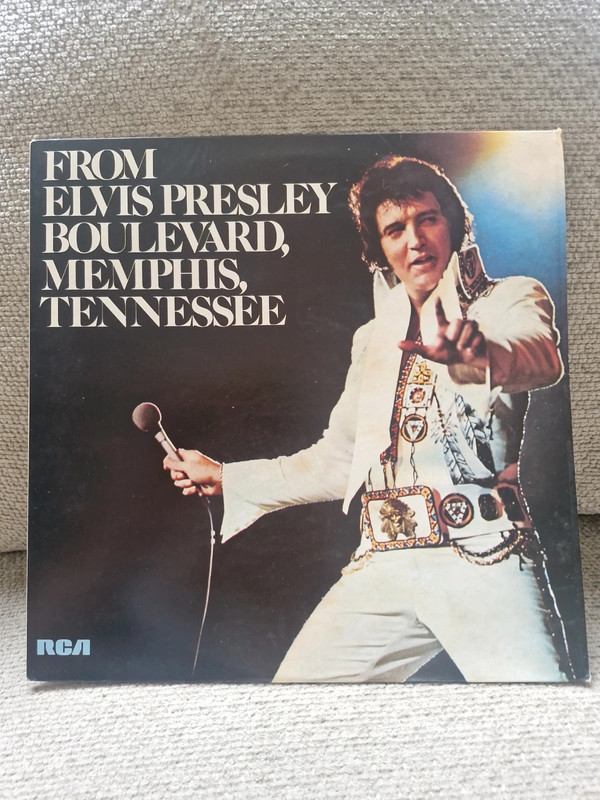 Elvis vinyl lp: From Elvis Presley Boulevard, Memphis, Tennessee