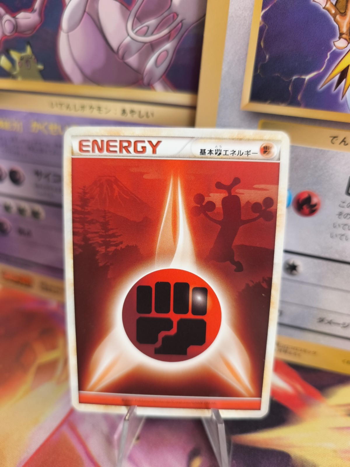 Carta Pokemon Card Sudowoodo Fighting Energy Hgss Heartgold Wotc giapponese Exc-NM