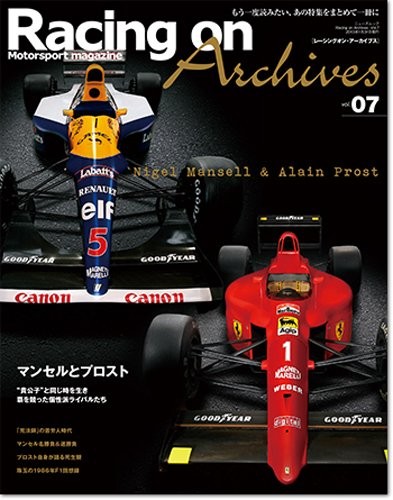 Rivista Racing on Archives vol.7 Nigel Mansell Alain Prost 2012... modulo libro JP