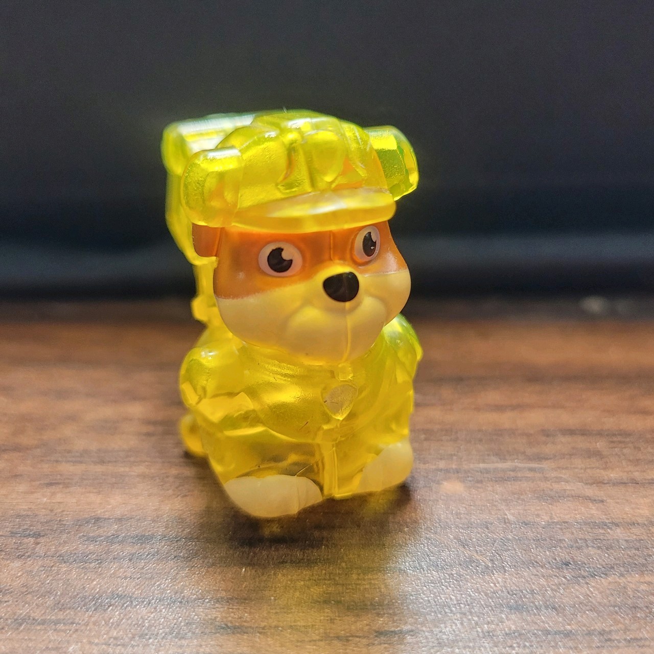 Pre-owned Paw Patrol The Movie Micro Movers Series 2 Mini Rubble Figure
