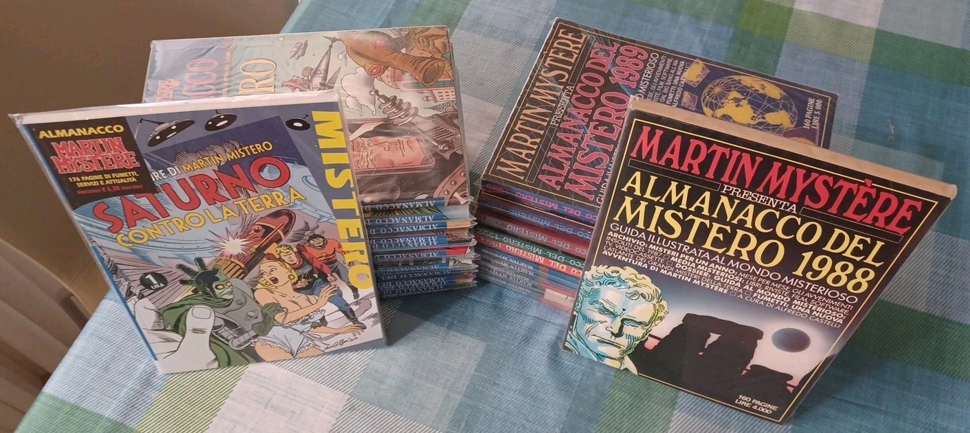 MARTIN MYSTERE ALMANACCO DEL MISTERO 1988 - 2015 28 Volumi PIÙ CHE OTTIMI!