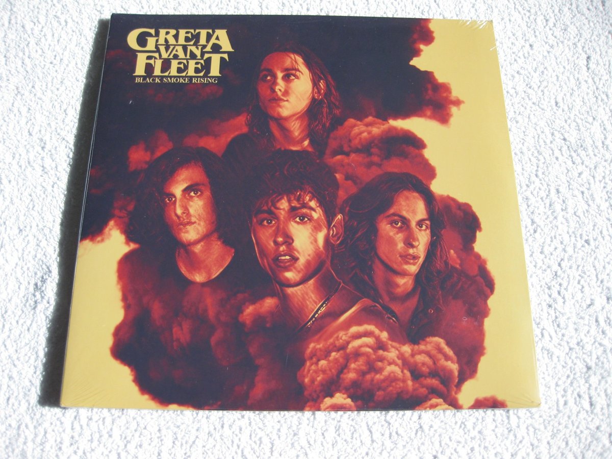 Greta Van Fleet- Black Smoke Rising (Vinyl Record, Gatefold 2017) New & SEALED!