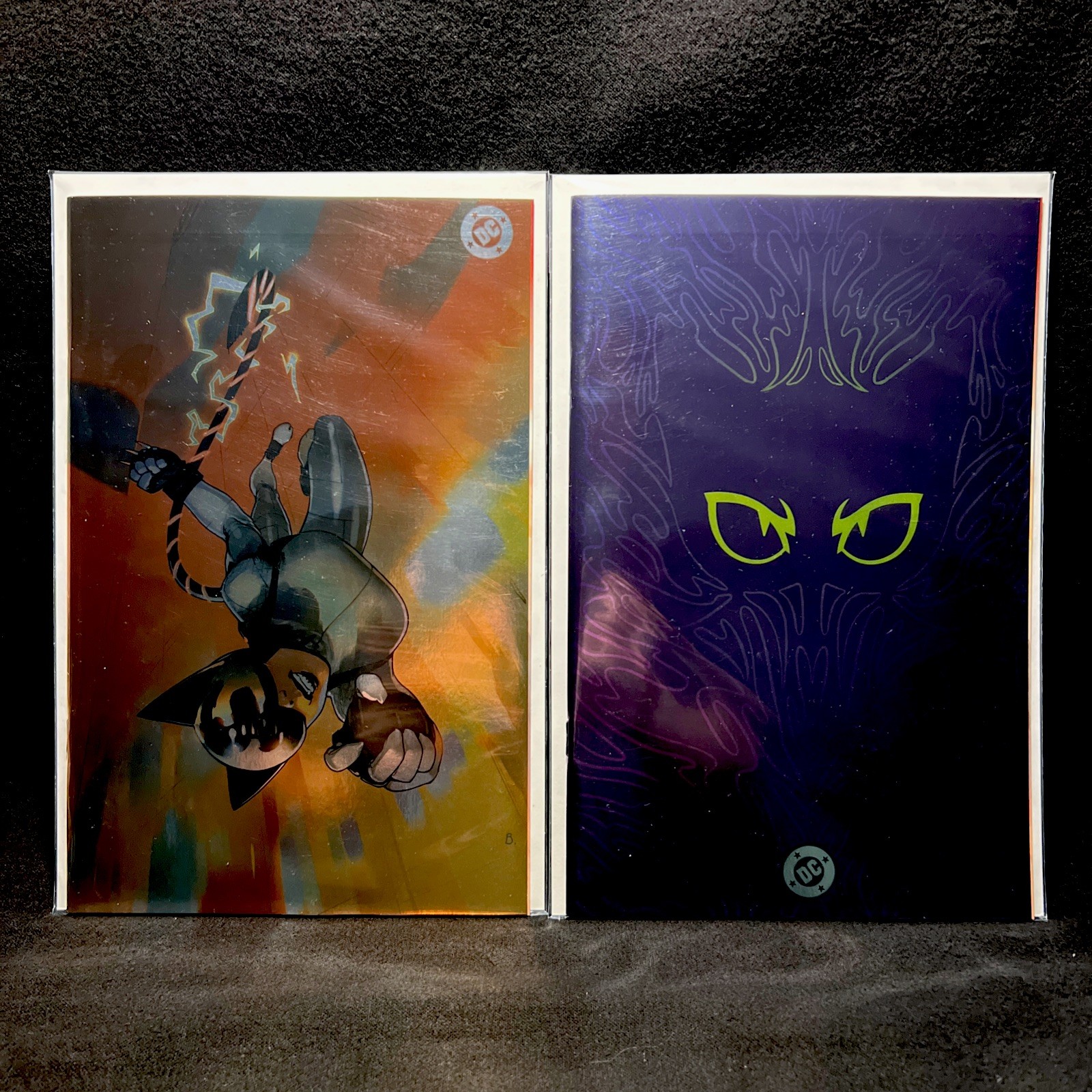 Absolute Catwoman #1 Cover E & F Foil Set DC Comics 2026 quasi nuovo prime stampe