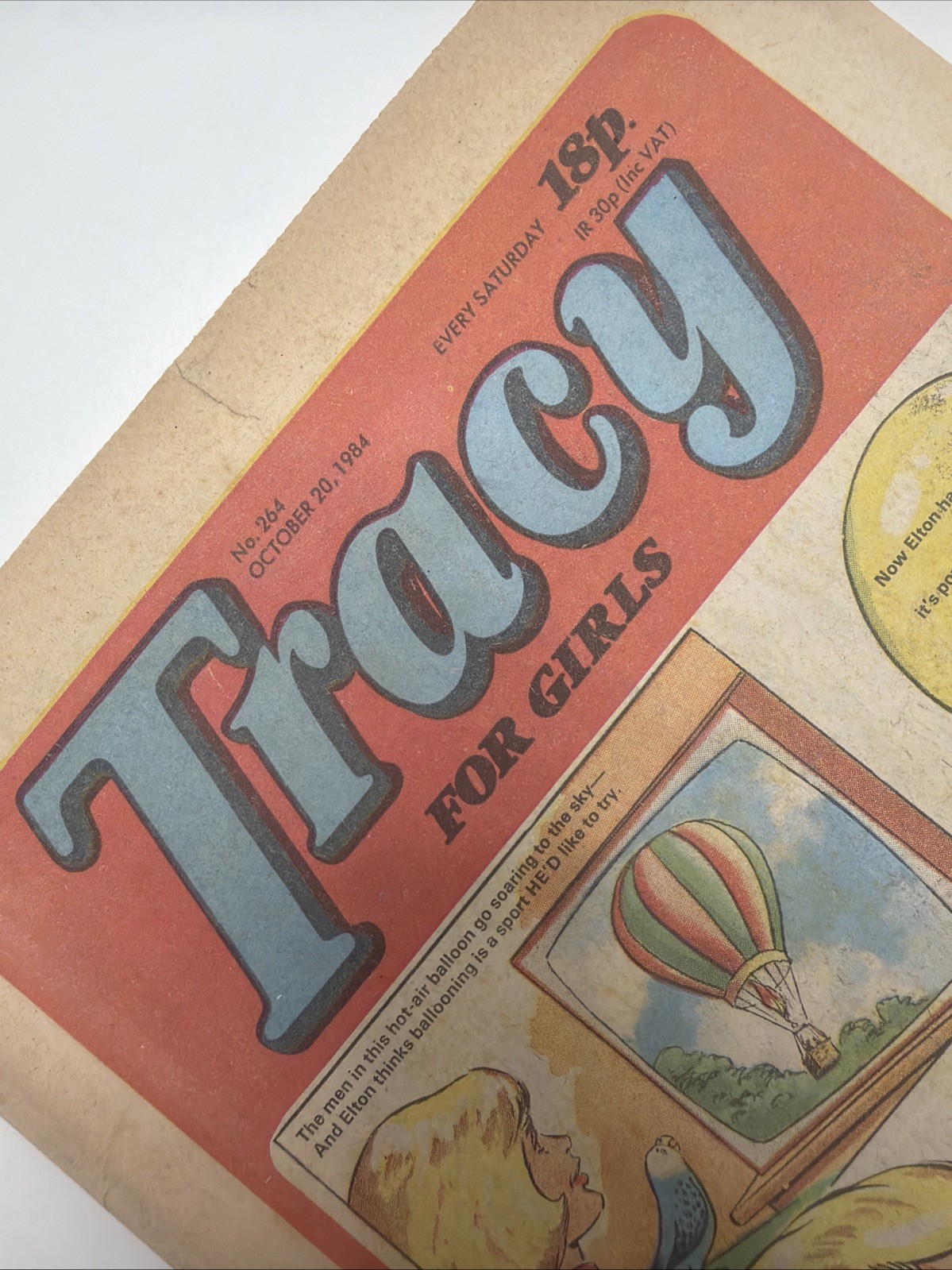 VINTAGE TRACY COMIC - No 264- OCTOBER 20th 1984-  Vintage 80s Comic Nostalgia