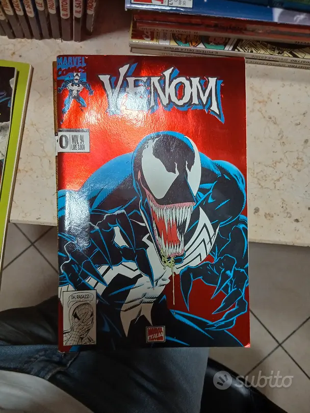 fumetti venom 0 rosso 
