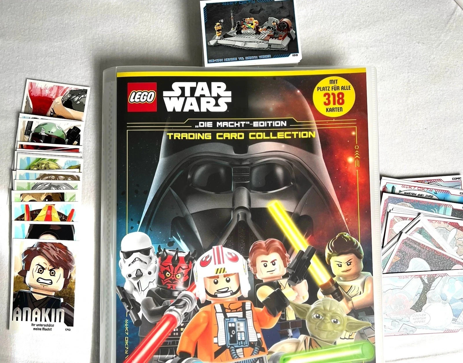Lego Star Wars Serie 4 tutti i puzzle veicoli fumetto arte carte 152-250 - leggi