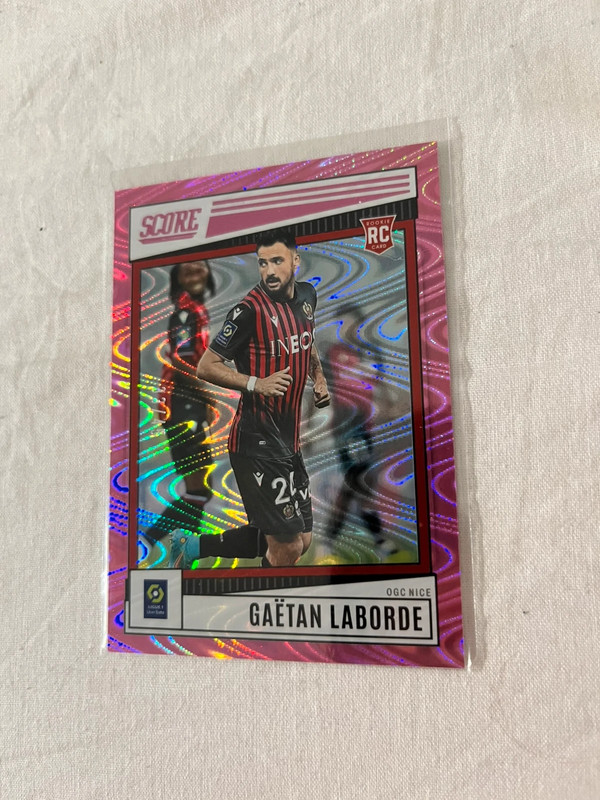 Carte foot panini Laborde 33/45 rookie