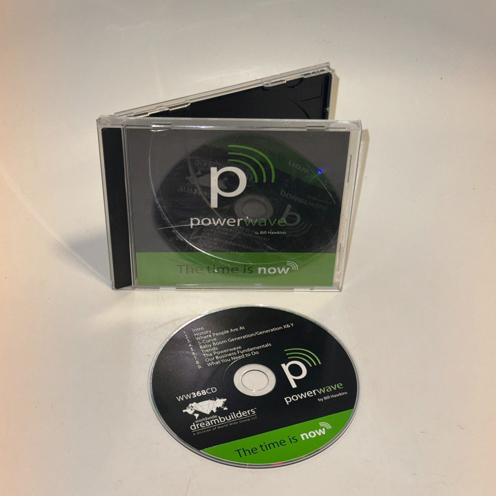 Power Wave The Time Is Now CD by Bill Hawkins (Music CD 2007) WW368CD!