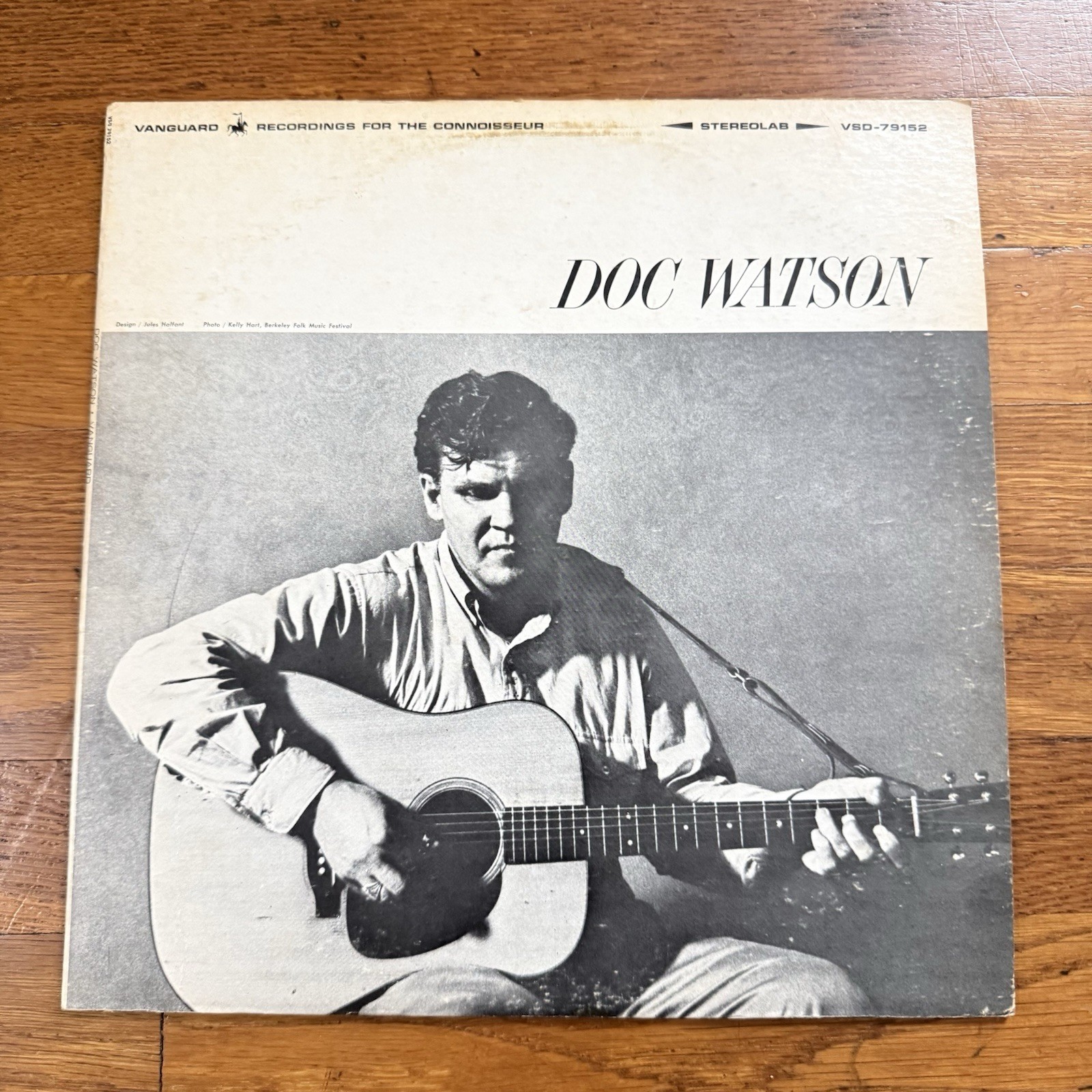 Doc Watson Vanguard Vinyl Record LP Recordings For The Connoisseur VSD-79152