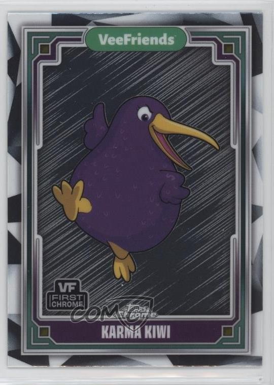 2025 Topps Chrome VeeFriends Karma Kiwi #21 6q5