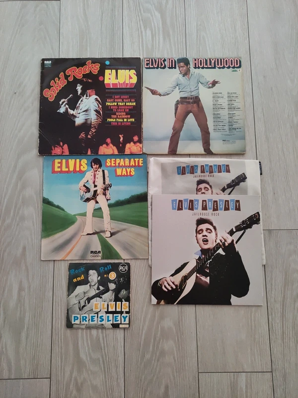 Lot 5 Lp Elvis Presley 33t et 45t