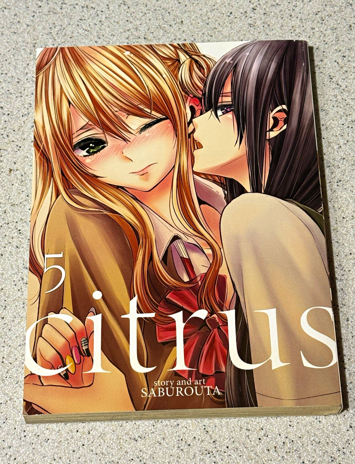 Citrus Manga Vol 5 Seven Seas Entertainment TP Inglese Saburouta