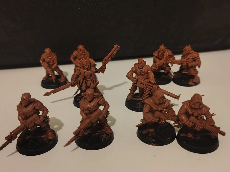10 x Chaos cultists Warhammer 40k 40,000 Chaos space marines CSM Dark vengeance