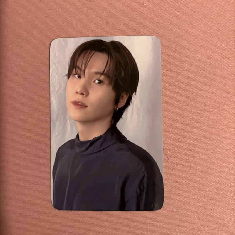 BTS Suga Madrid Photocard