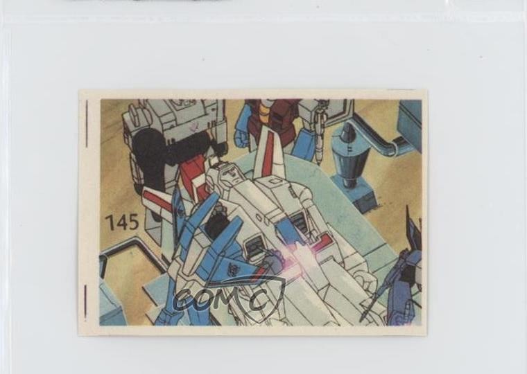 1986 Reyauca/Panini The Transformers Sticker Book Stickers Transformers #145 3c7