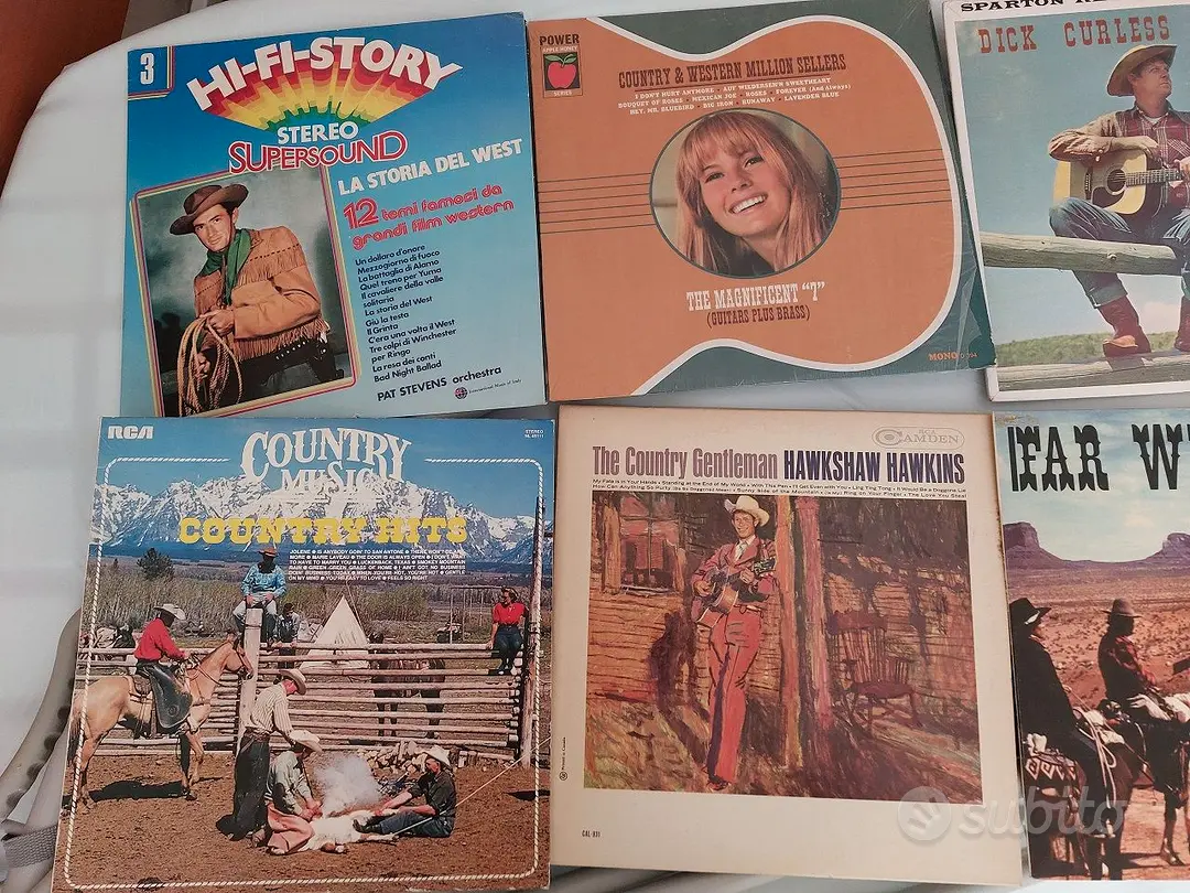 Vinili 33 giri Musica Country e Varia