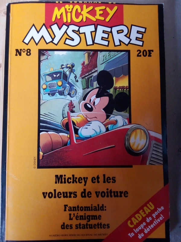 Mickey mystère n°8 octobre 1995