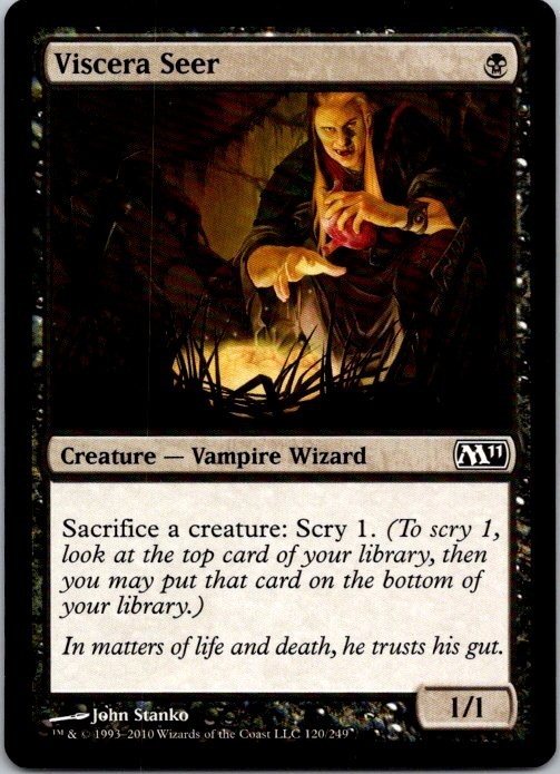 Lot of 12 MTG Magic the Gathering Viscera Seer M11 See Scans