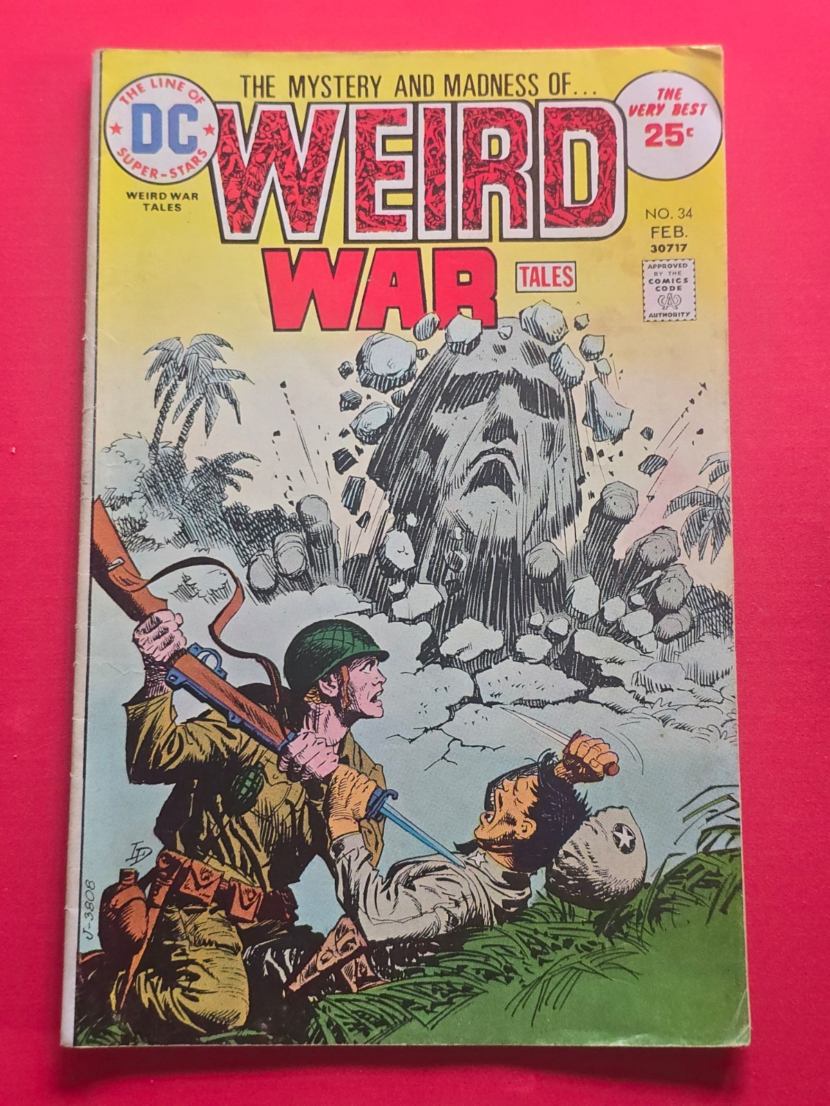 Weird War Tales #34 DC Comics 1975 The Common Enemy Bronze Age Comic