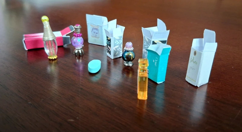 Set profumeria per dollhouse