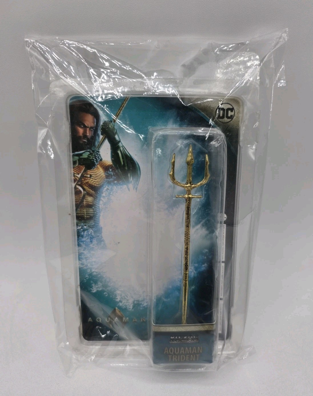 Factory Entertainment KUZOS DC Comics Aquaman Trident Collectible Miniature NEW