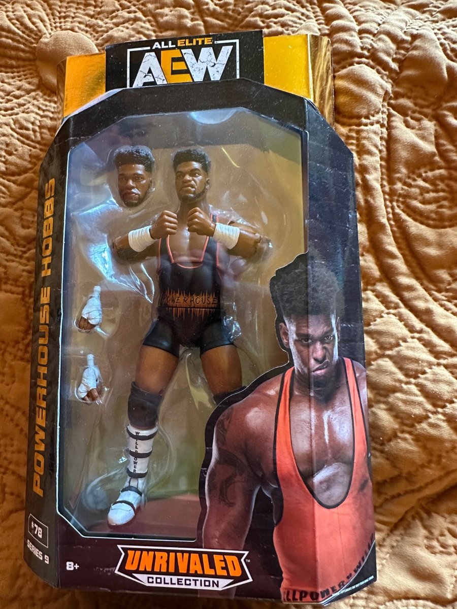 AEW UNRIVALED SERIES 9 Eddie Kingston WRESTLING FIGURE WWE MATTEL ELITE WWF
