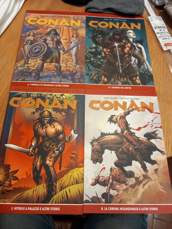 Conan vol 5,6,7,8