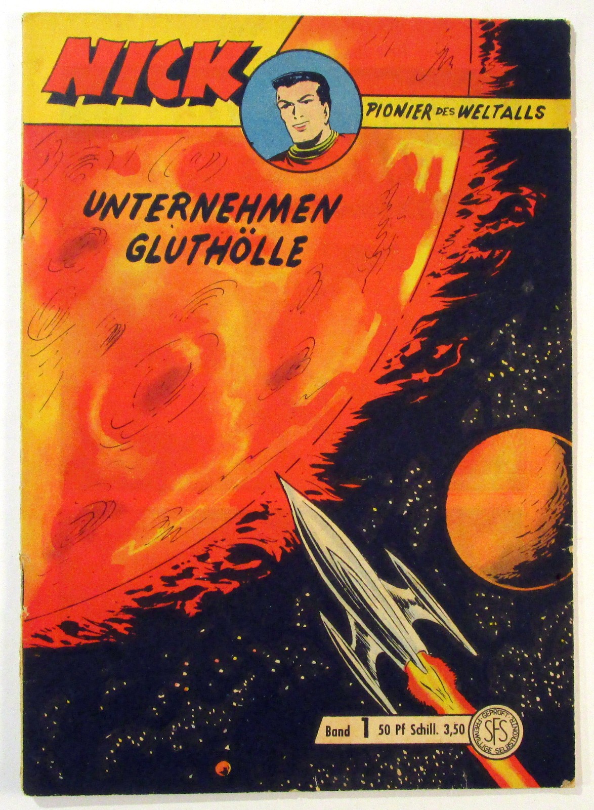 Nick Großband # 1 azienda Gluthölle Original Lehning Editore 1959 Z da 2 a 2-