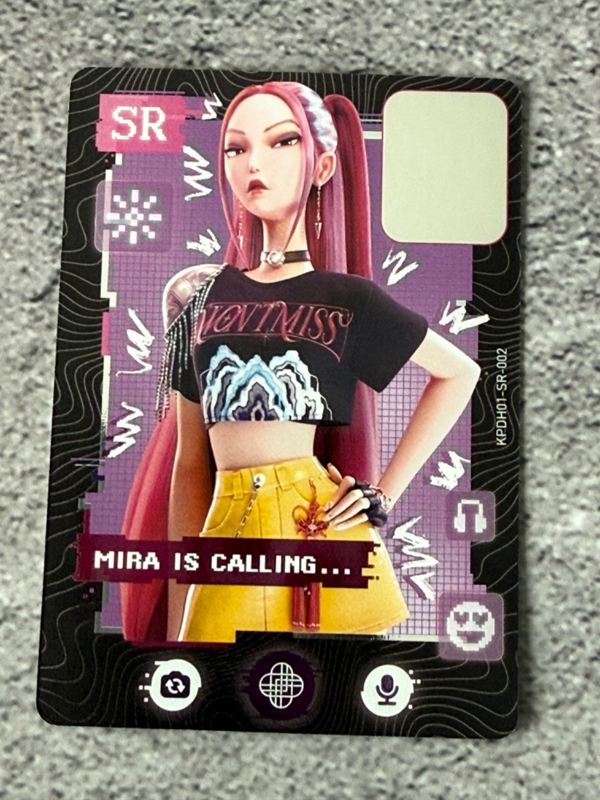 Carta Kayou KPop Cacciatori di Demoni HUNTR/X MIRA KPDH01-SR-002 SR