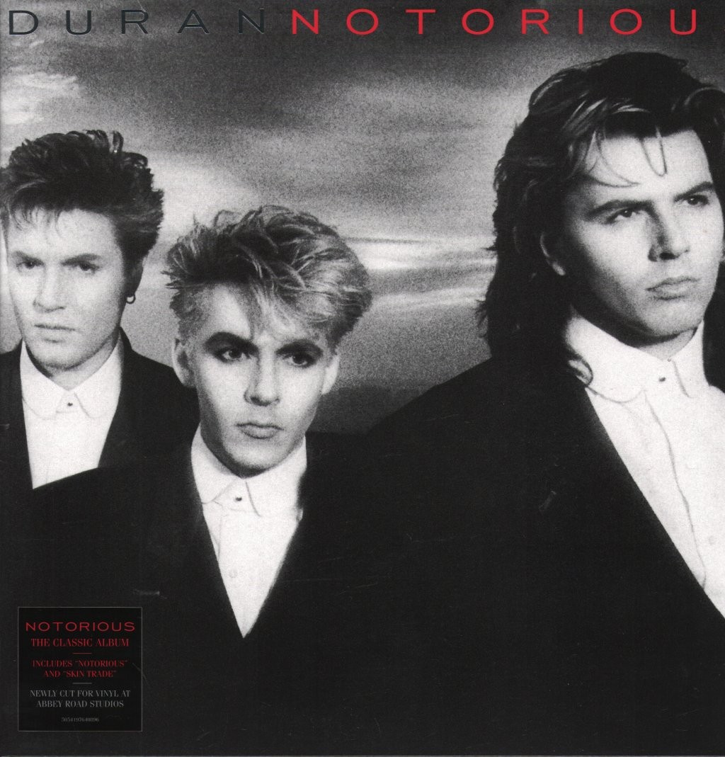 Duran Duran Notorious LP vinyl Europe Parlophone 2024 2024 reissue, newly cut