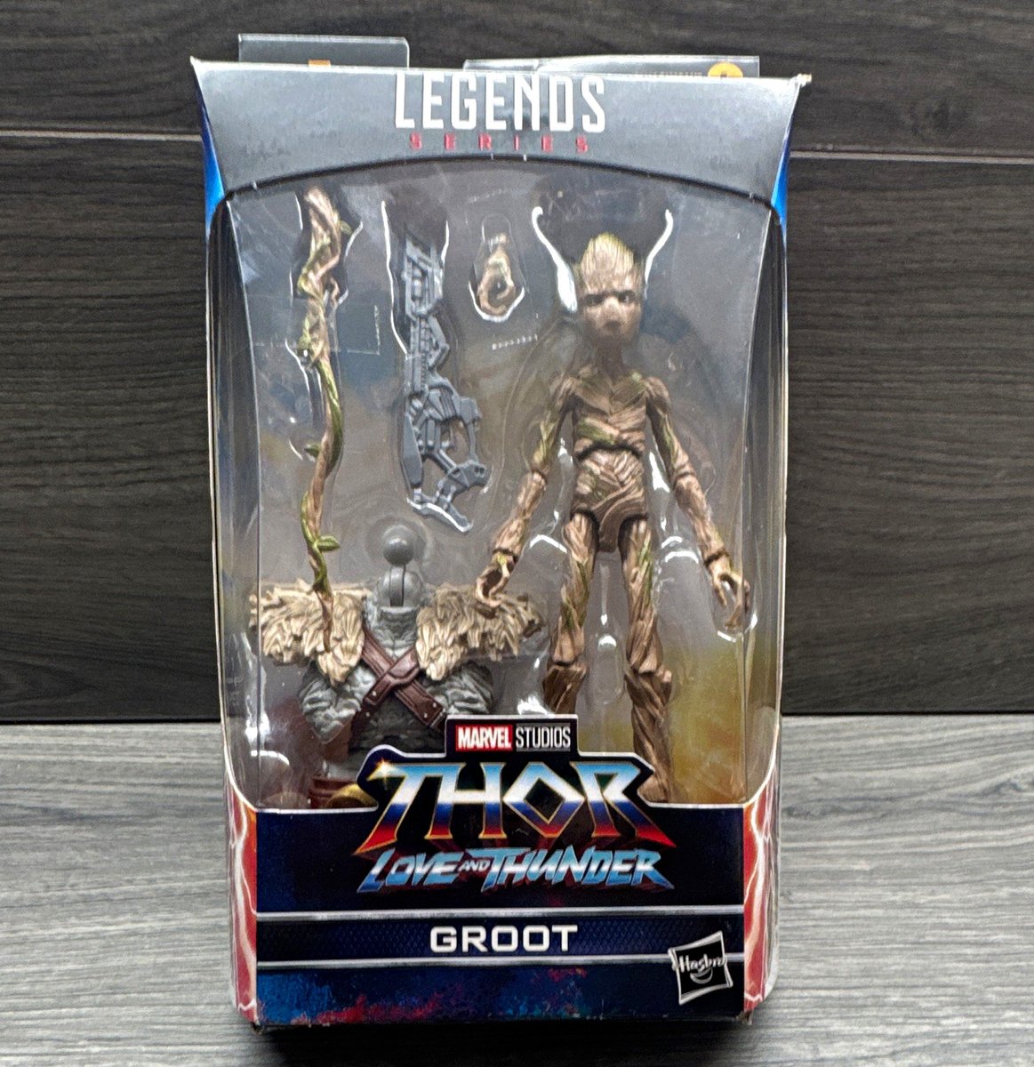 Hasbro Marvel Legends Series Groot Thor Love and Thunder Build-A-Figure