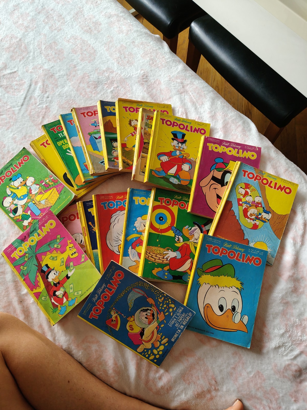 Lotto 19 Fumetti TOPOLINO Vintage (1969/1970) Anni 60/70 - Dal n. 707 al n. 749