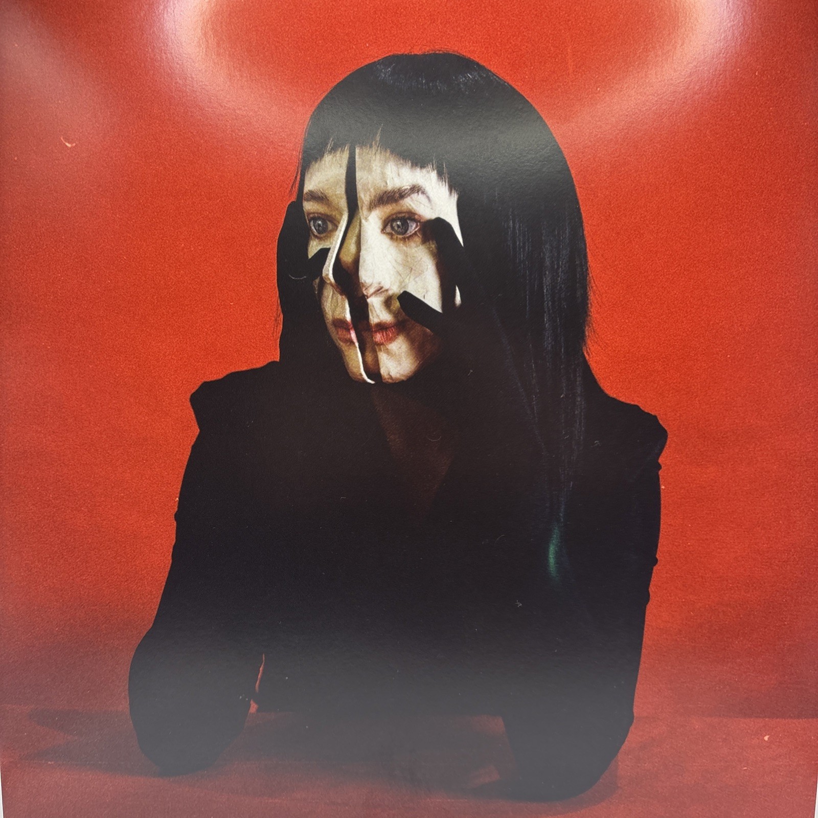 Allie X – Girl With No Face LP 2024 EX/EX RED OXBLOOD VINYL Europe ElectronicPop