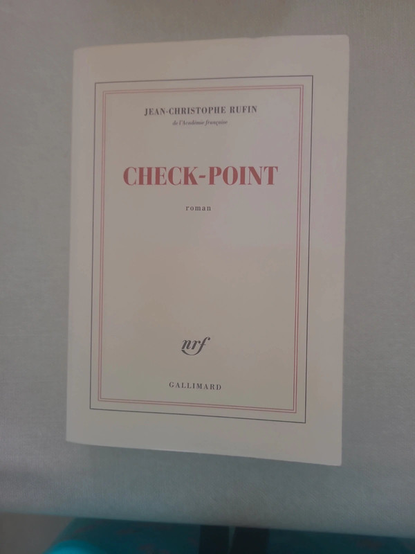 "Check-Point" de Jean-Christophe Rufin