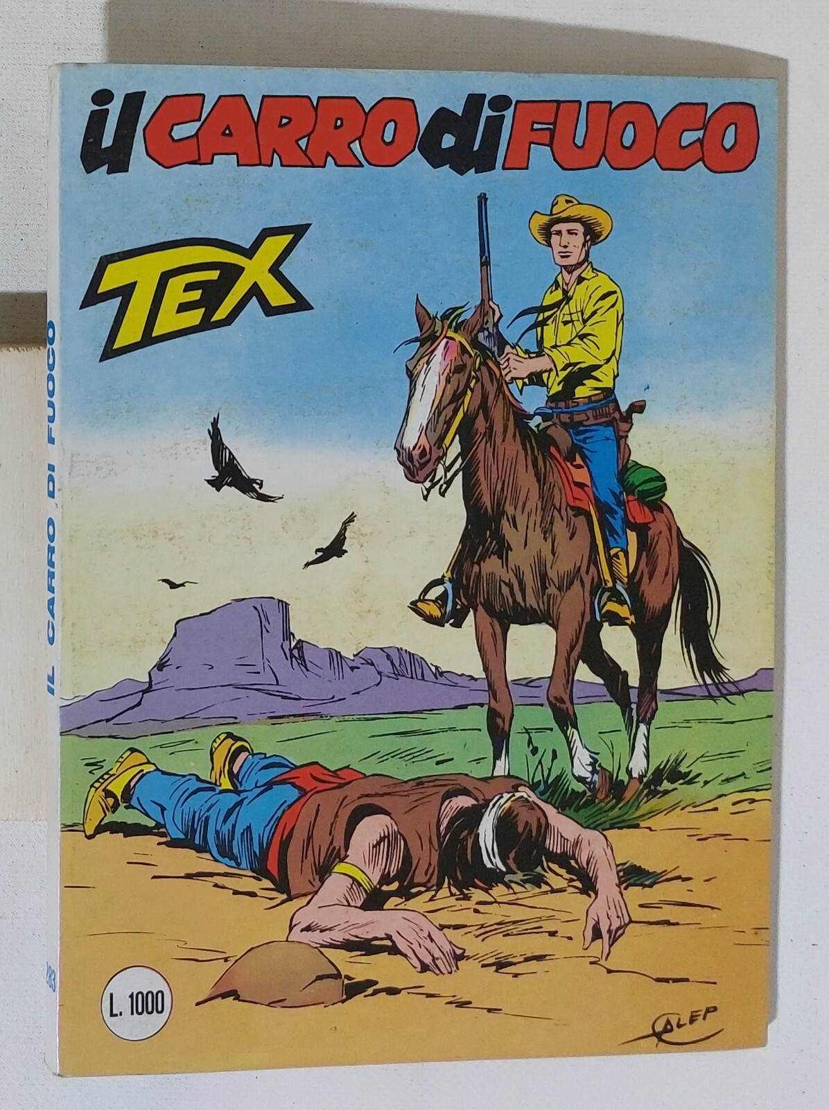 48233 TEX n. 283 - Il carro di fuoco - Bonelli 1984